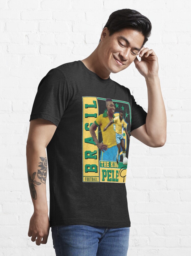 retro brazil football t shirt