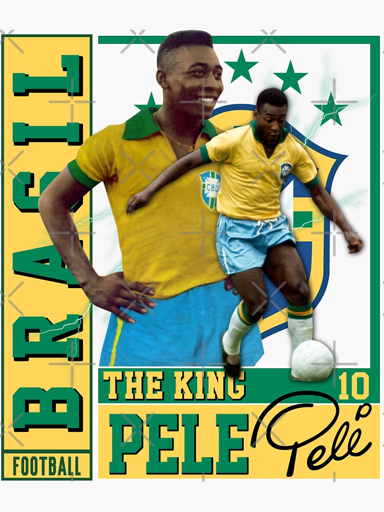 Best soccer player from brazil, Pele - Pele - Sticker