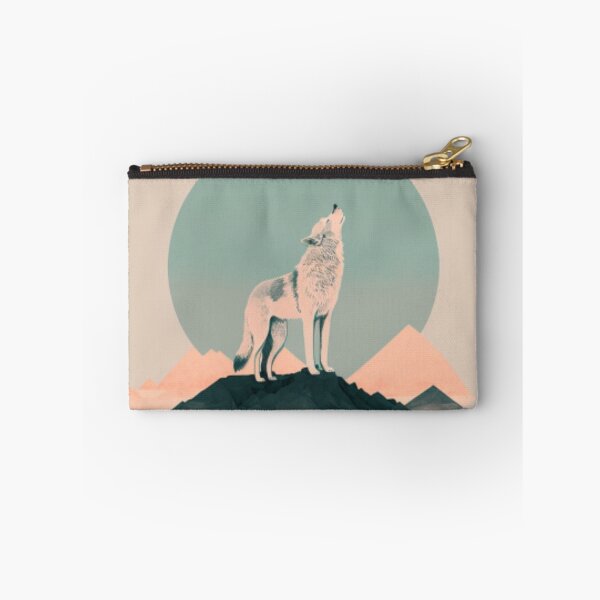 Artikelvorschau, Wolf brüllt auf dem Mond, Pastelltöne entworfen und verkauft von Melih Yasar.