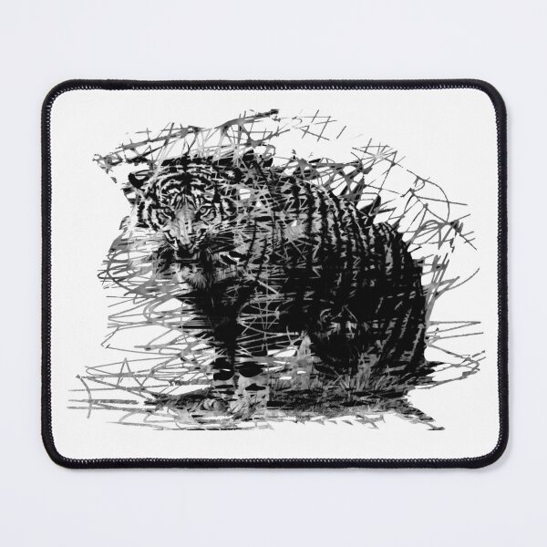 Item preview, Tiger sketch art designed and sold by Coffeemerc117.