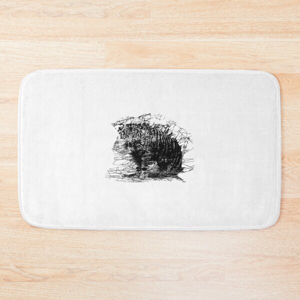 Item preview, Tiger sketch art  designed and sold by Coffeemerc117.