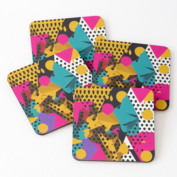 Item preview, Viva Magenta Memphis Style Patterns designed and sold by BuraxisDesigns.