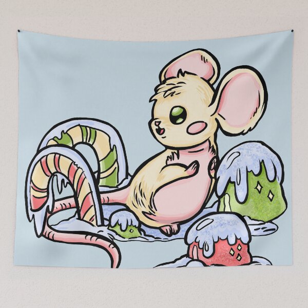 Item preview, Frosted Sugar Plum Mouse designed and sold by EireSeoulStudio.