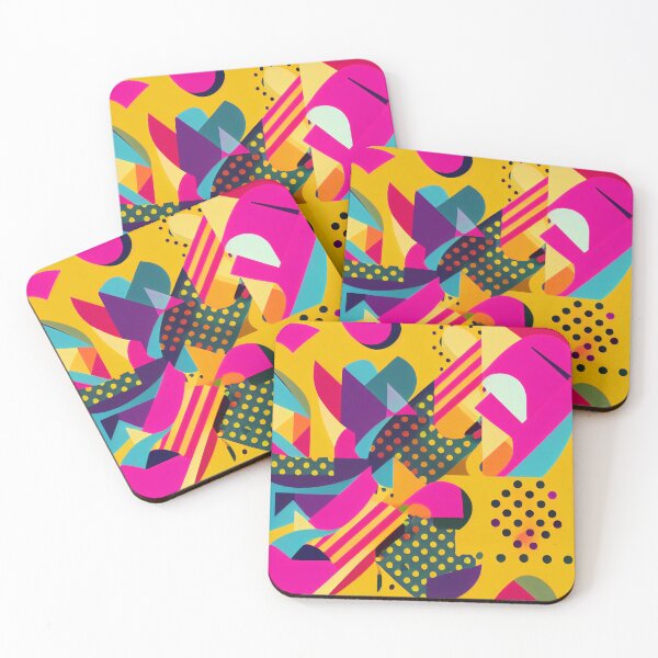 Item preview, Viva Magenta Memphis Style Patterns designed and sold by BuraxisDesigns.