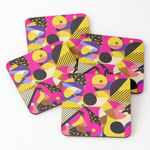 Item preview, Viva Magenta Memphis Style Patterns designed and sold by BuraxisDesigns.