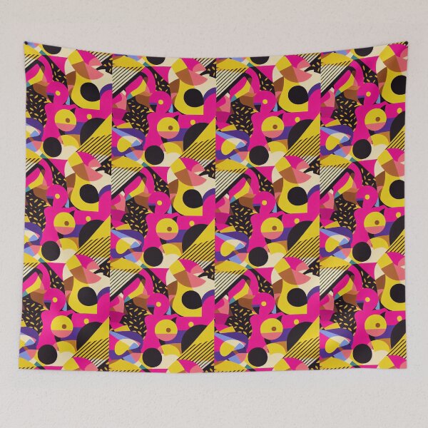 Item preview, Viva Magenta Memphis Style Patterns designed and sold by BuraxisDesigns.