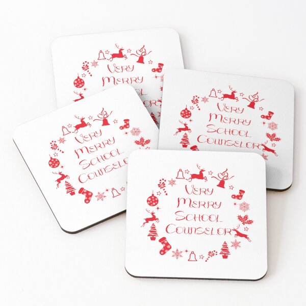 Item preview, Very Merry School Counselor designed and sold by koki4you.