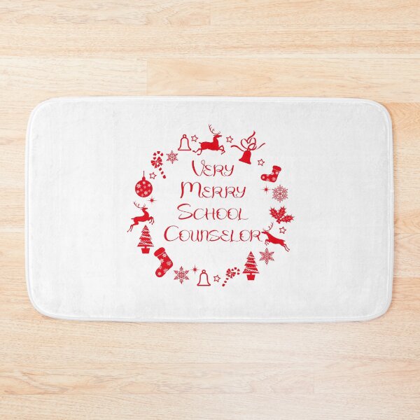 Item preview, Very Merry School Counselor designed and sold by koki4you.