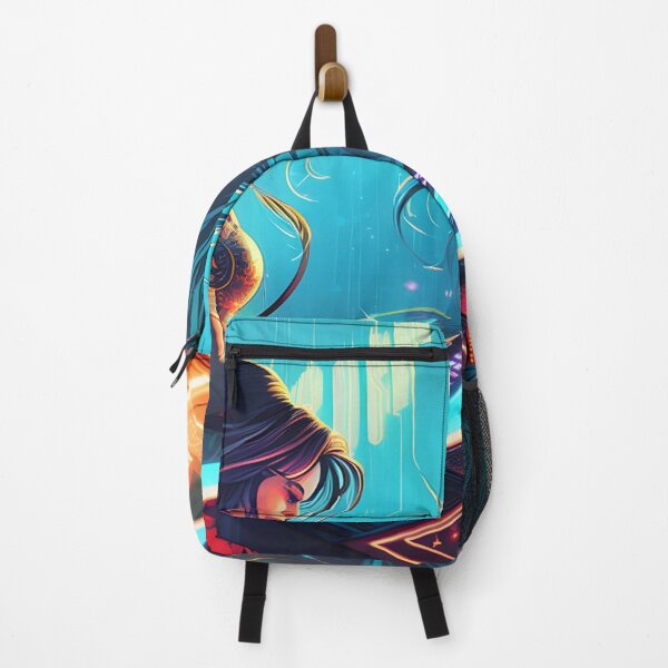 Item preview, DJING Festival girl designed and sold by ElLocoMus.