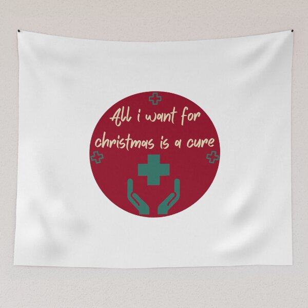 Item preview, All I Want For Christmas Is A Cure designed and sold by erion-store.