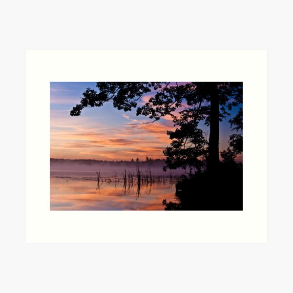 Sheriff Lake Sunrise Art Print