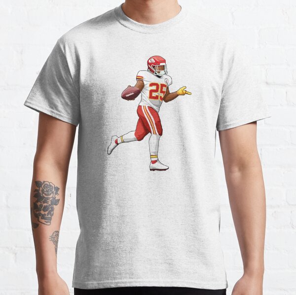 Nike Youth Kansas City Chiefs Clyde Edwards-Helaire #25 Red T-Shirt