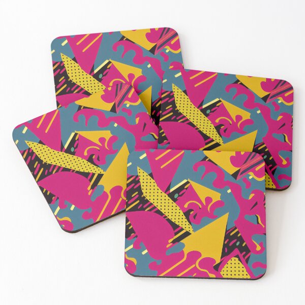Item preview, Viva Magenta Memphis Style Patterns designed and sold by BuraxisDesigns.