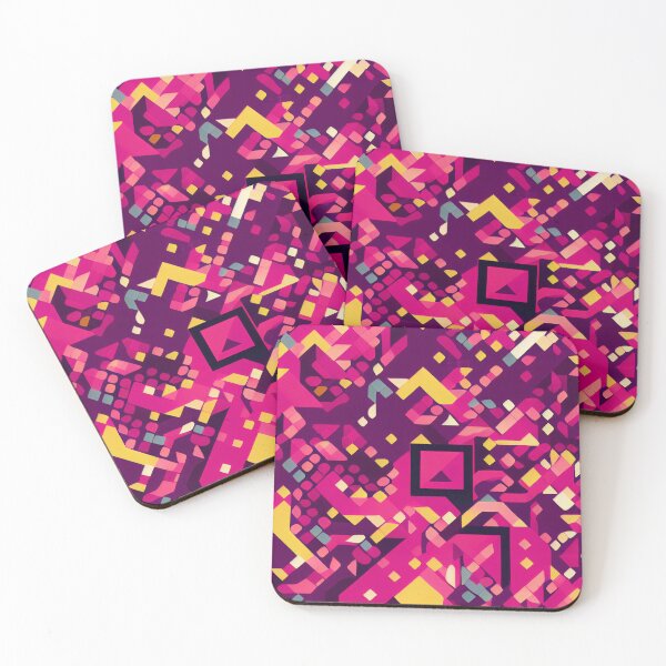 Item preview, Viva Magenta Memphis Style Patterns designed and sold by BuraxisDesigns.