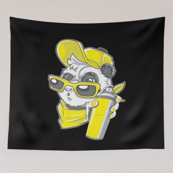 Item preview, Sprayer Panda Street Art Artist designed and sold by MooonTees.