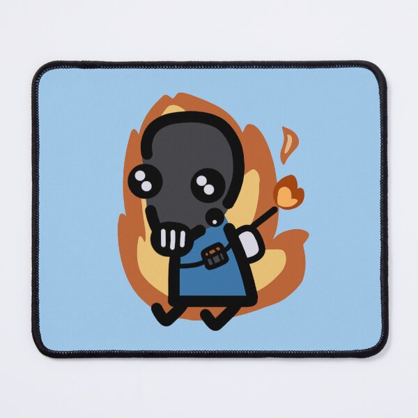 Item preview, Pyro TF2 Simple - Blue designed and sold by capybarakid.