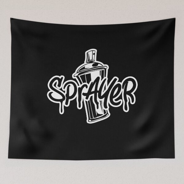 Item preview, Spray Can Sprayer Artist Street Art designed and sold by MooonTees.