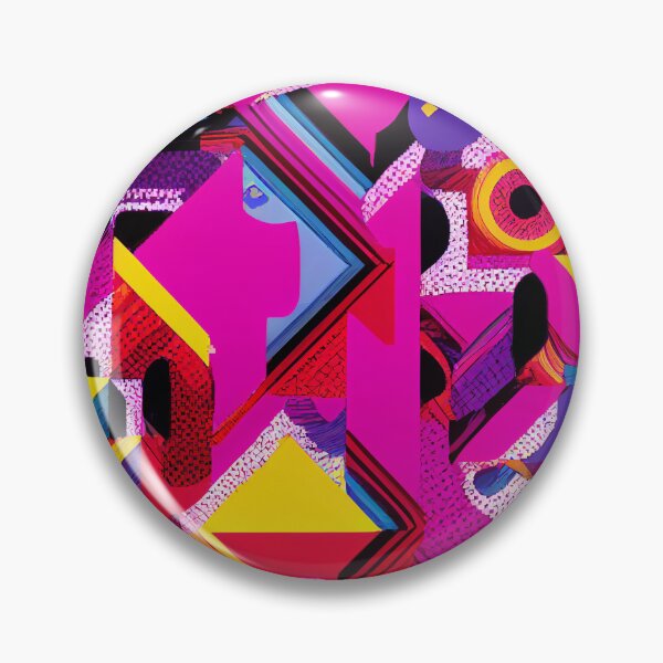 Item preview, Viva Magenta Memphis Style Patterns designed and sold by BuraxisDesigns.