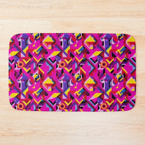 Item preview, Viva Magenta Memphis Style Patterns designed and sold by BuraxisDesigns.