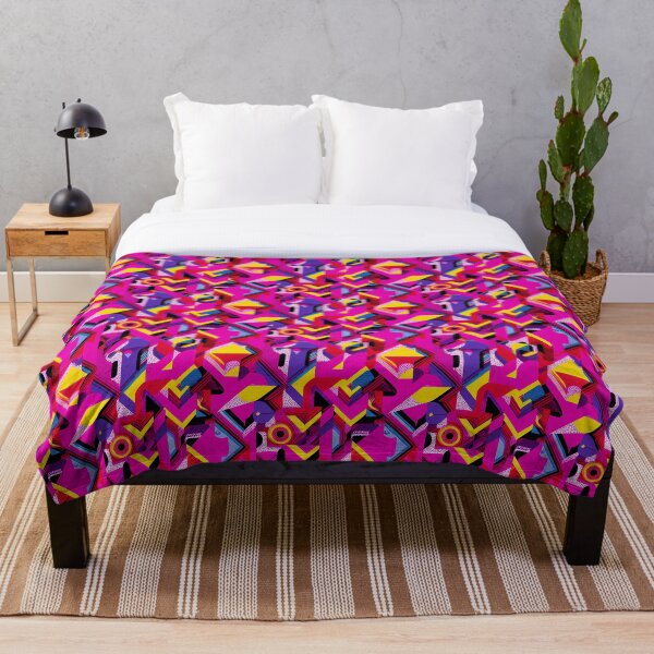 Item preview, Patrones de estilo Viva Magenta Memphis designed and sold by BuraxisDesigns.