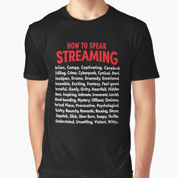 Item preview, Vocabulary of Streaming. designed and sold by UltraQuirky.