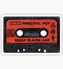 Ready Player One Parzival Distressed Sticker