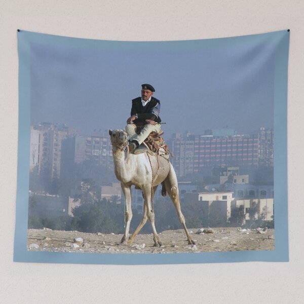 Item preview, Policeman on a Camel designed and sold by Sheila Laurens.