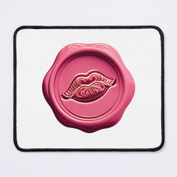 Item preview, Wax seal - Kiss - Valentines Day designed and sold by schizarty.