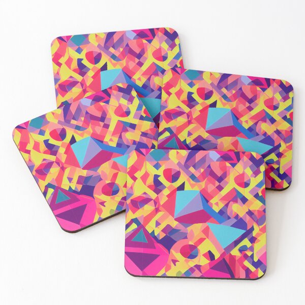 Item preview, Viva Magenta Memphis Style Patterns designed and sold by BuraxisDesigns.