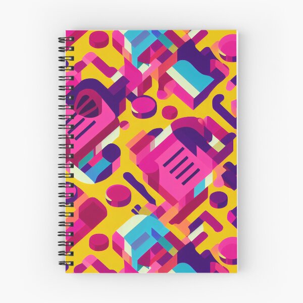 Item preview, Viva Magenta Memphis Style Patterns designed and sold by BuraxisDesigns.