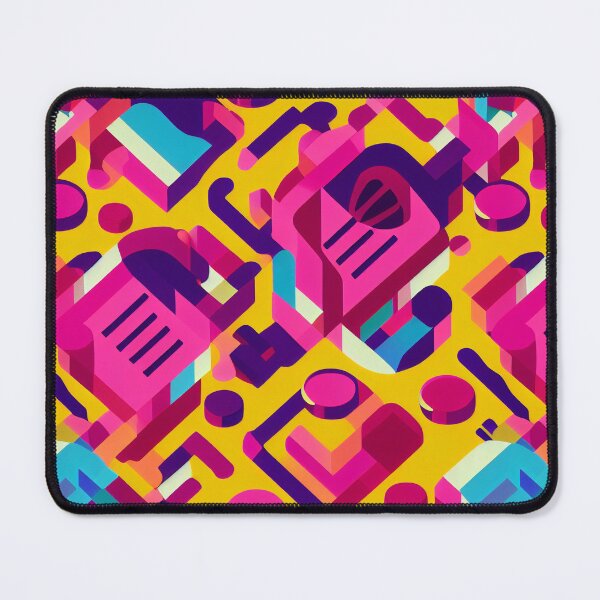 Item preview, Viva Magenta Memphis Style Patterns designed and sold by BuraxisDesigns.