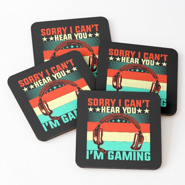 Item preview, Sorry I Can't Hear You I'm Gaming Stars designed and sold by SamuraiGaming.