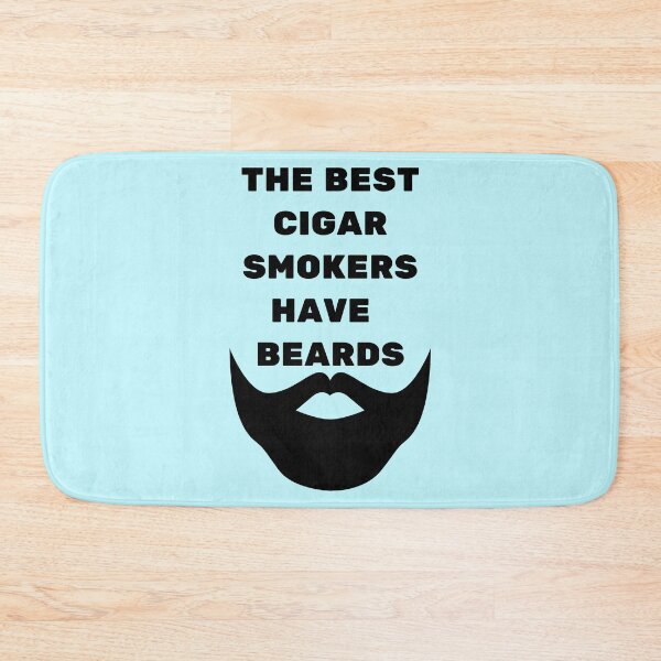 Item preview, The Best Cigar Smokers Have Beards Black designed and sold by Indra Agrawal.