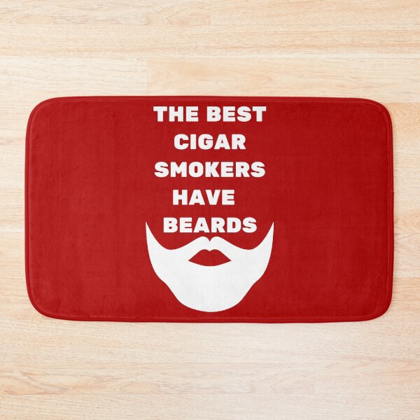 Item preview, The Best Cigar Smokers Have Beards White designed and sold by Indra Agrawal.