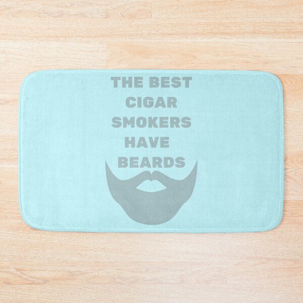 Item preview, The Best Cigar Smokers Have Beards Grey designed and sold by Indra Agrawal.