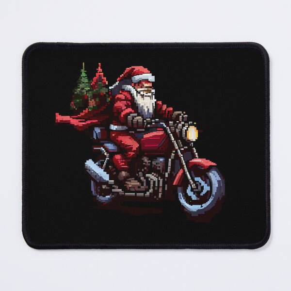Item preview, Santa with motocycle. 2 designed and sold by Pixelarium.