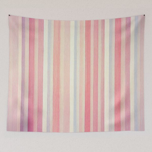 Item preview, Pattern of Pink Pastel color Stripes designed and sold by Fitbys.