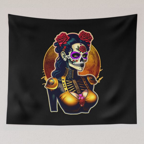 Item preview, Dia de la muerte "...Madonna Skeleton...V00" designed and sold by CreArtorium.