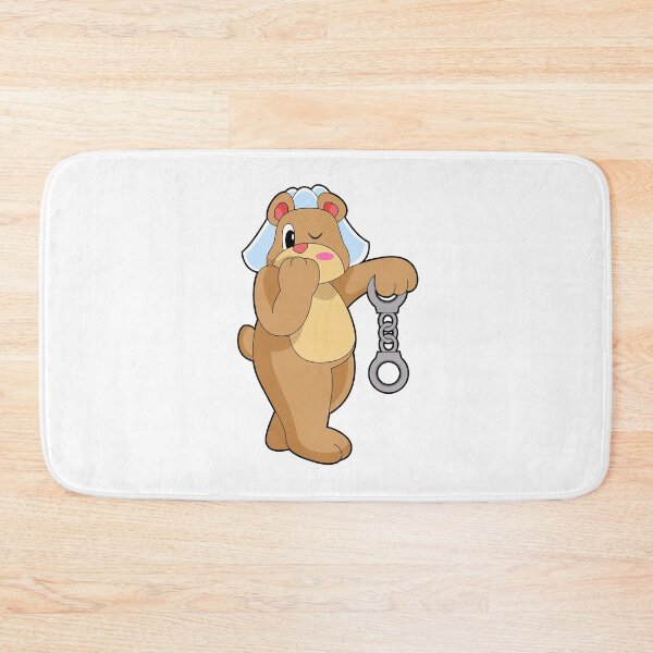 Item preview, Bear Bride Handcuffs Wedding designed and sold by Snabdesign84.