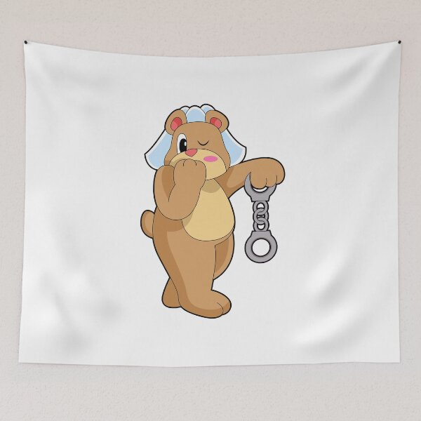 Aperçu de l'œuvre Bear Bride Handcuffs Wedding créée et vendue par Snabdesign84.
