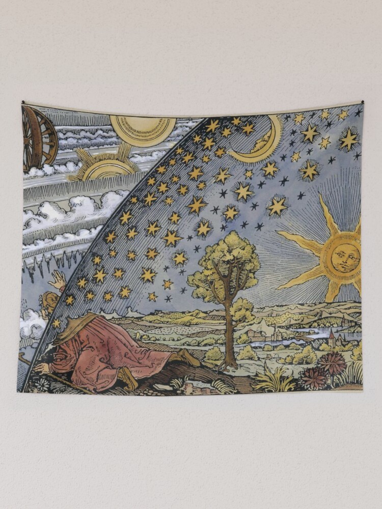 Flammarion Engraving Original Version Tapestry sold by Ahmed Al-Refaie ...