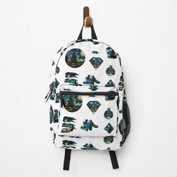 Item preview, Van Gogh Painting Starry Night Remake Winter Starter Pack designed and sold by CandyDroidMerch.