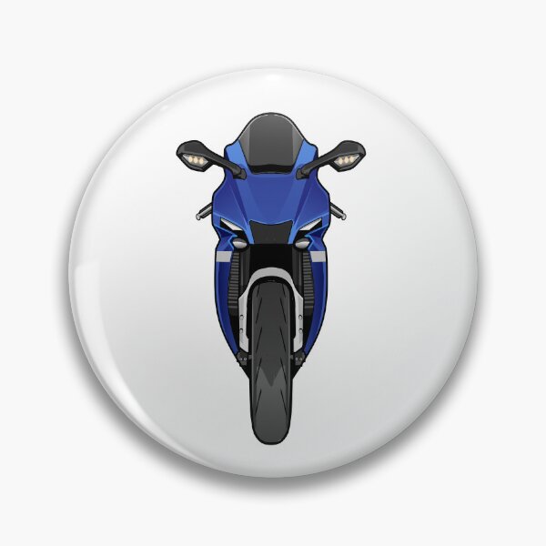 Artikelvorschau, Yamaha R1 frontansicht entworfen und verkauft von MotorcycleLove.
