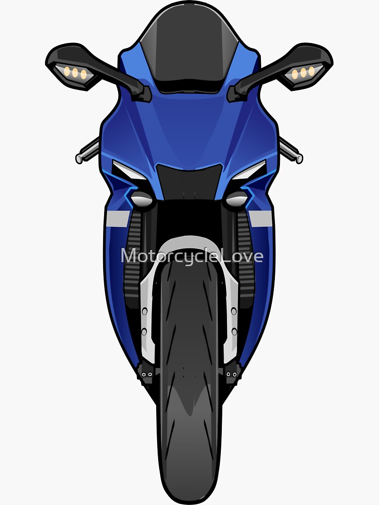 Yamaha R1 frontview