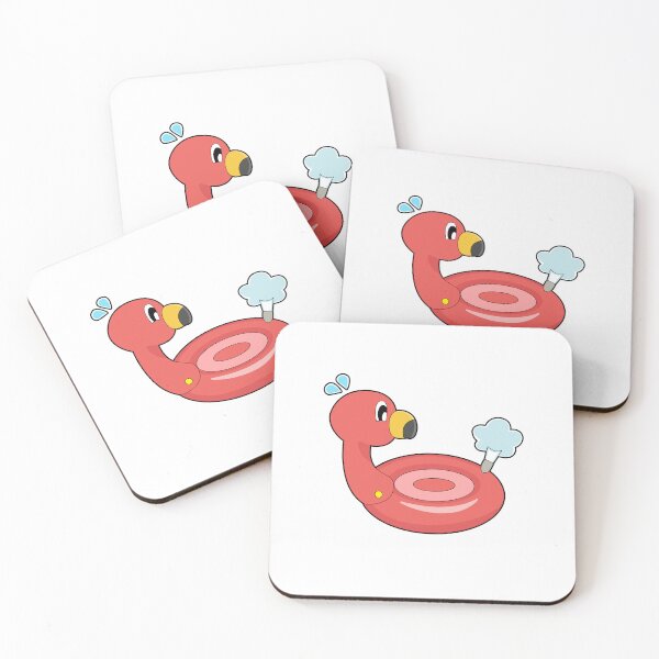 Item preview, Flamingo Swimming Inflatable float Summer designed and sold by Snabdesign84.