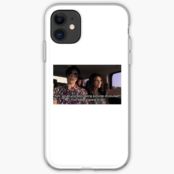 Kim Your Sister's going to Jail iPhone Soft Case