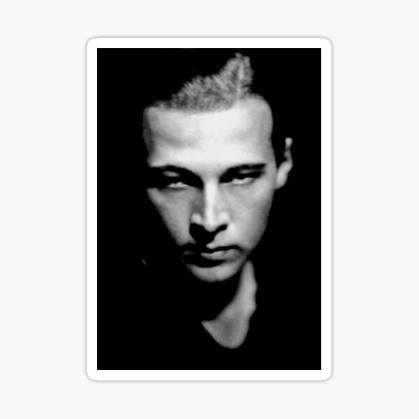 Rudolph Valentino Black and White Sticker