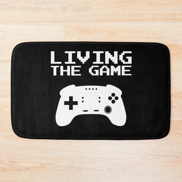 Item preview, Living The Game - Gamer Quotes designed and sold by EnzoVectorism.