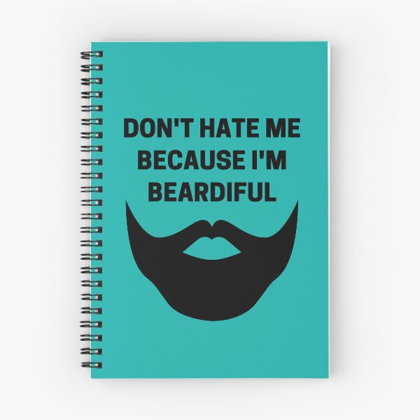 Item preview, Don't Hate Me Because I'm Beardiful Black designed and sold by Indra Agrawal.