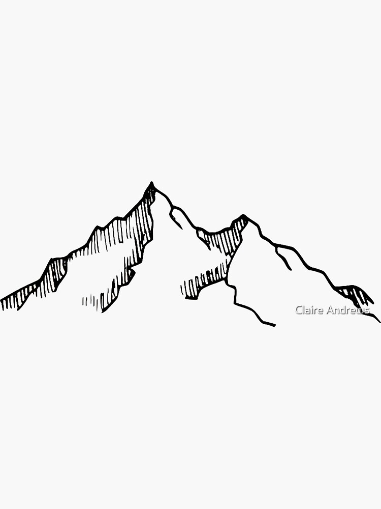 Vector Mountain With Texture Sketch Illustration With Quote The Mountain  Are Calling And I Must Go Royalty Free SVG Cliparts Vectors And Stock  Illustration Image 76520164